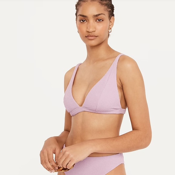 J. Crew Other - NWOT J Crew lavender bikini top